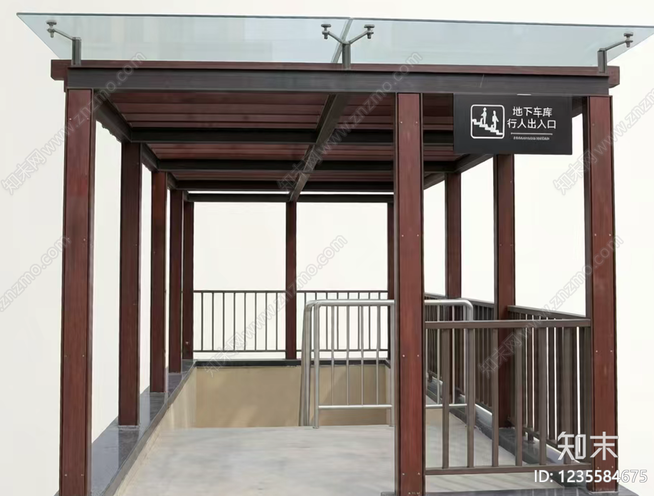 廊架cad施工图下载【ID:1235584675】