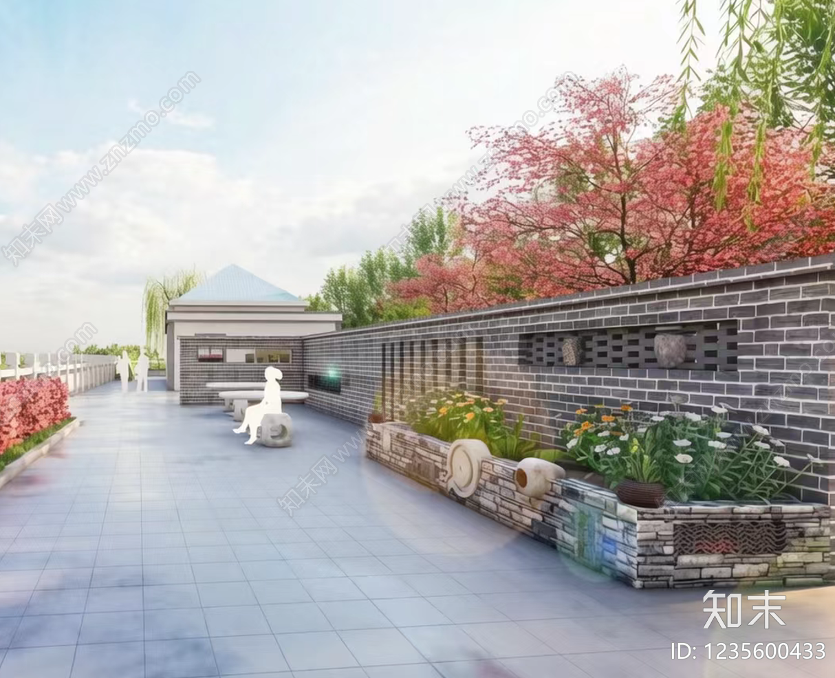 乡村改造cad施工图下载【ID:1235600433】