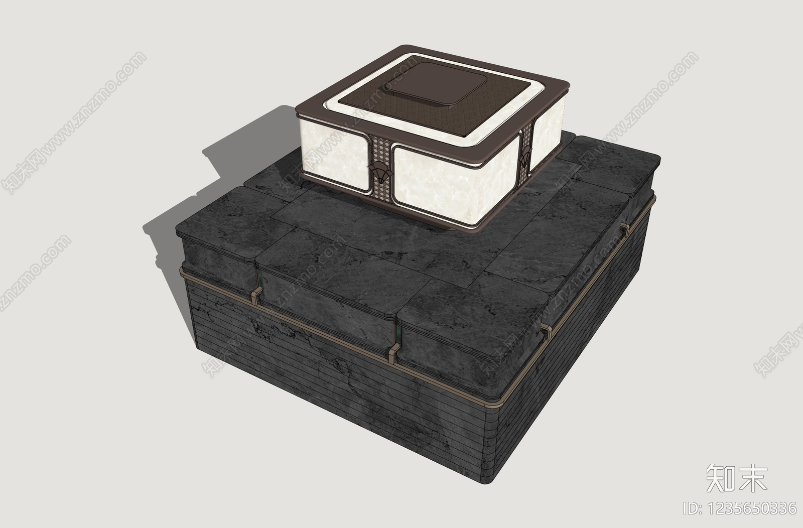 轻奢其他景观小品SU模型下载【ID:1235650336】
