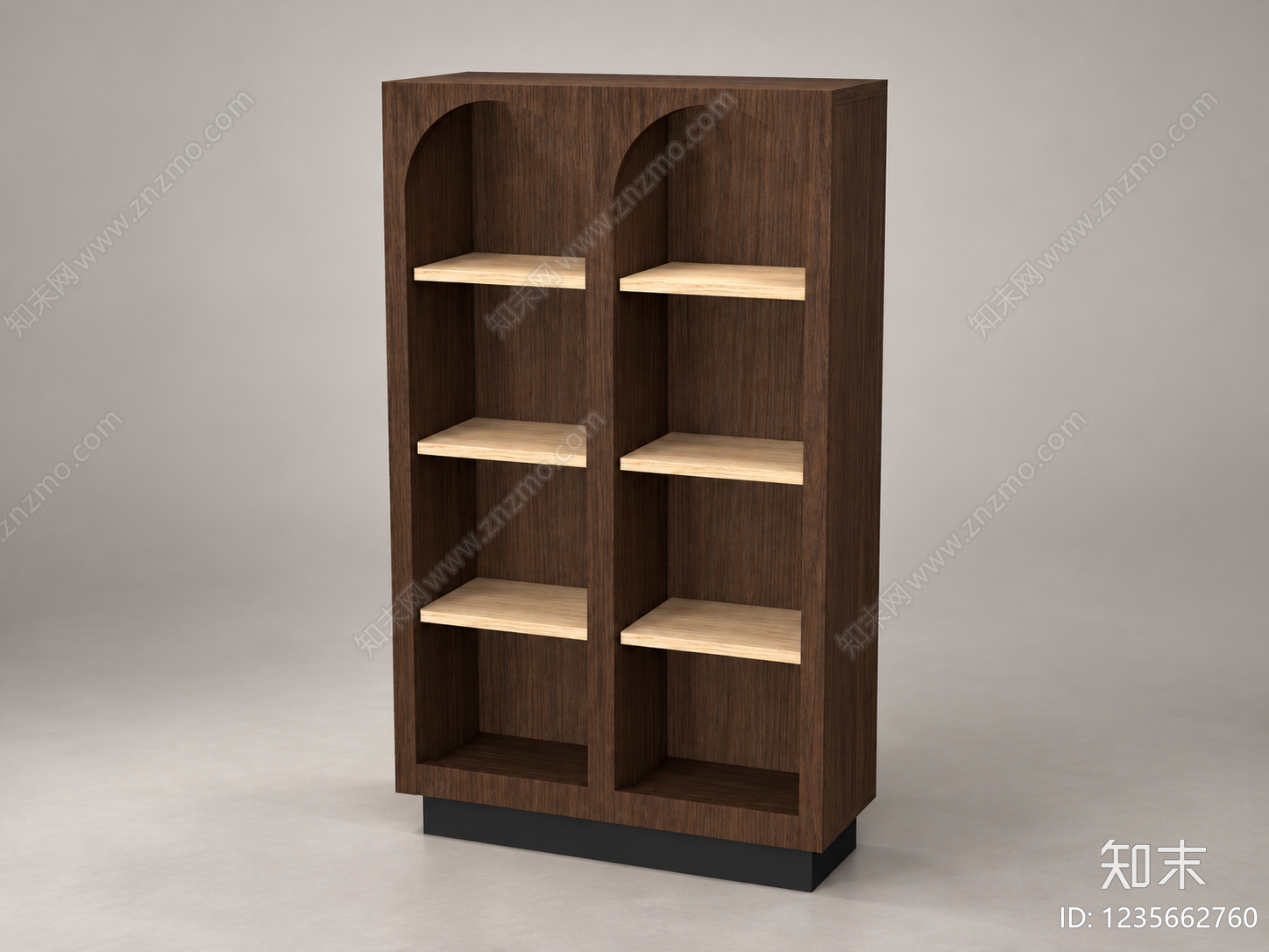 中古风书柜SU模型下载【ID:1235662760】