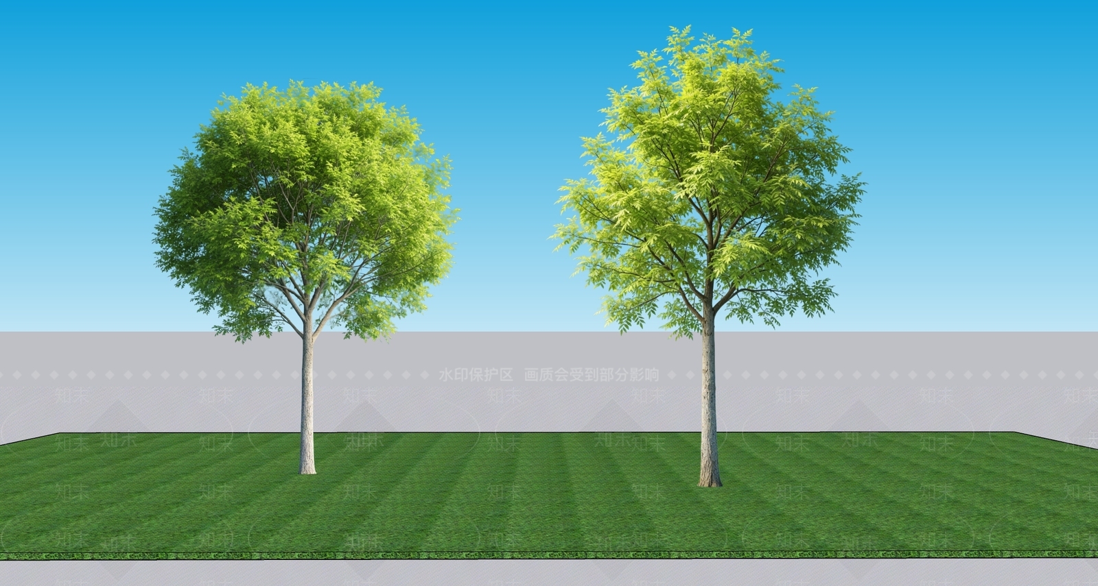 现代主义乔木SU模型下载【ID:1235724044】