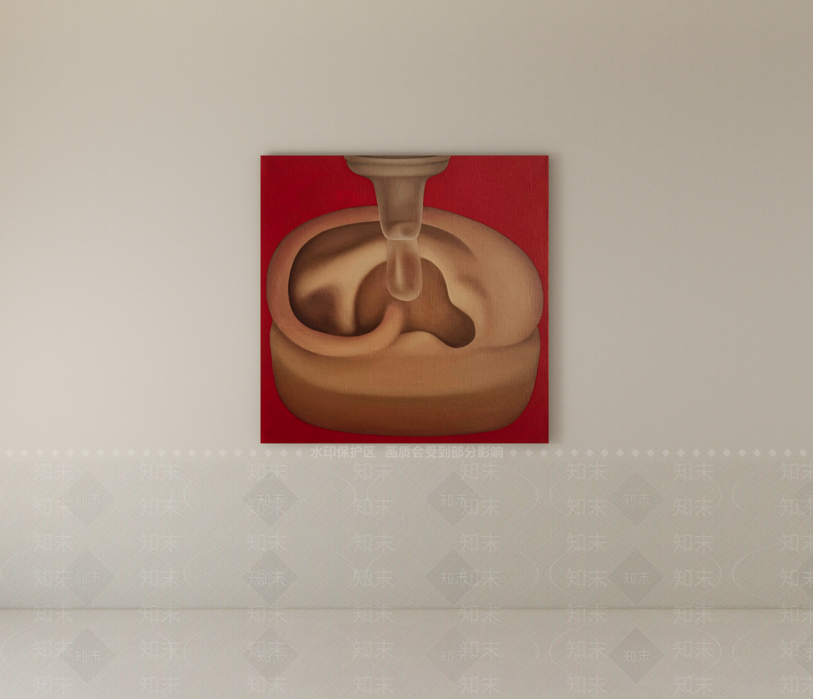 极简油画SU模型下载【ID:1235744470】