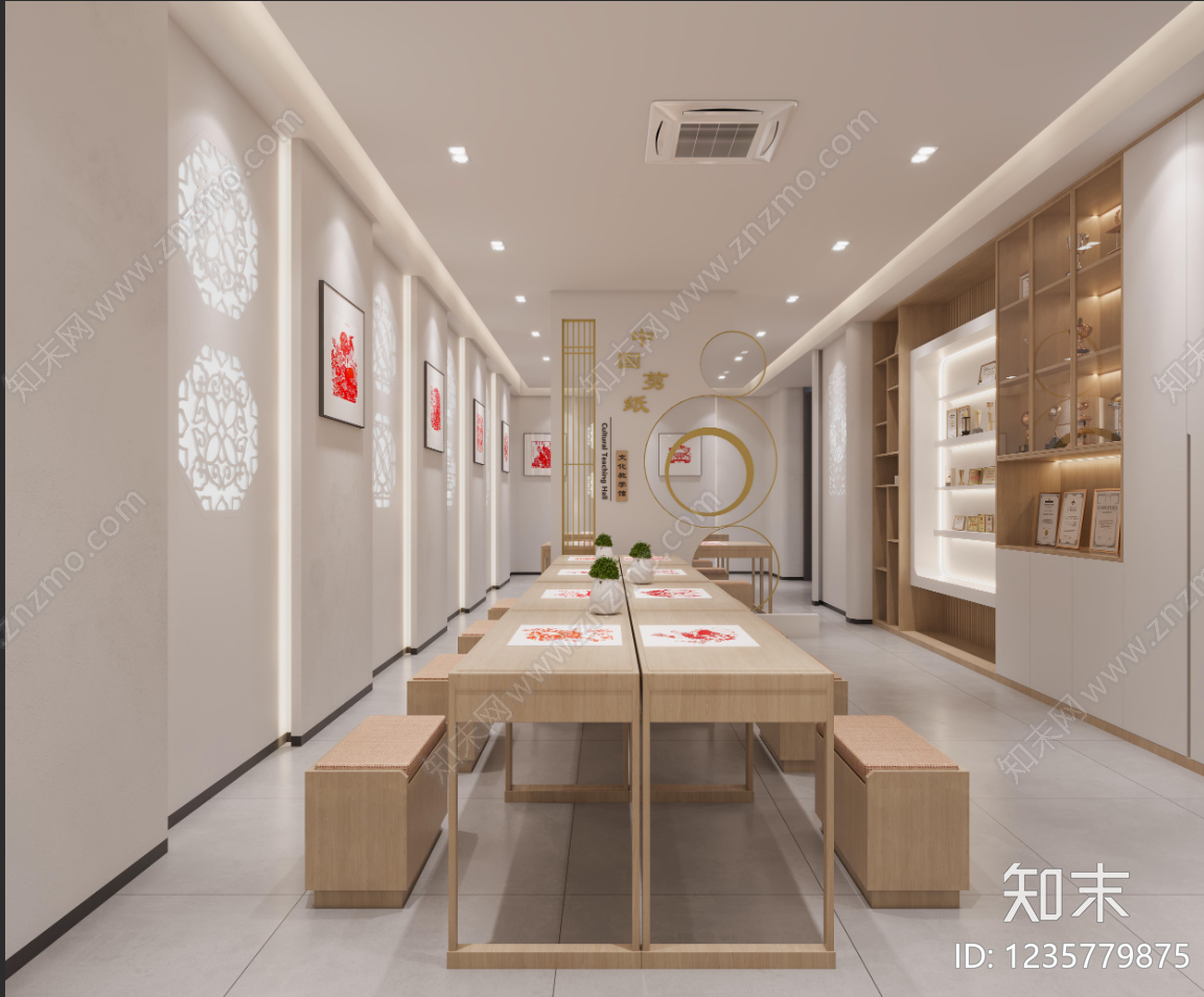 其他商业空间cad施工图下载【ID:1235779875】