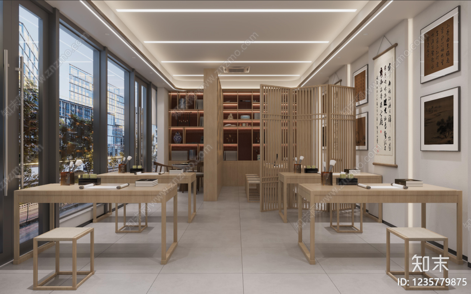 其他商业空间cad施工图下载【ID:1235779875】