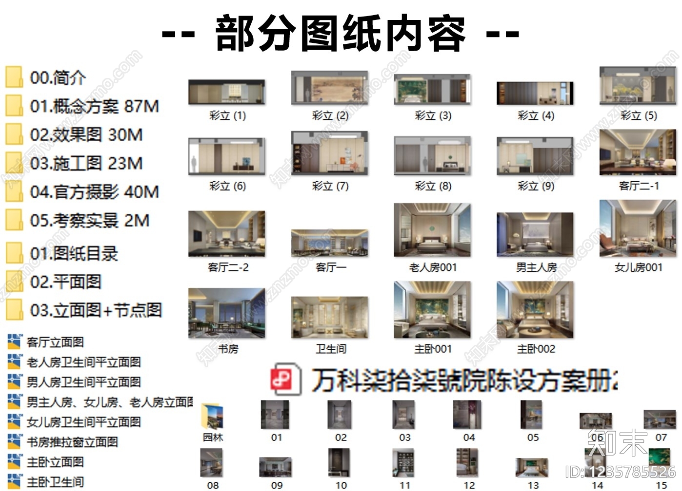 样板间cad施工图下载【ID:1235785526】
