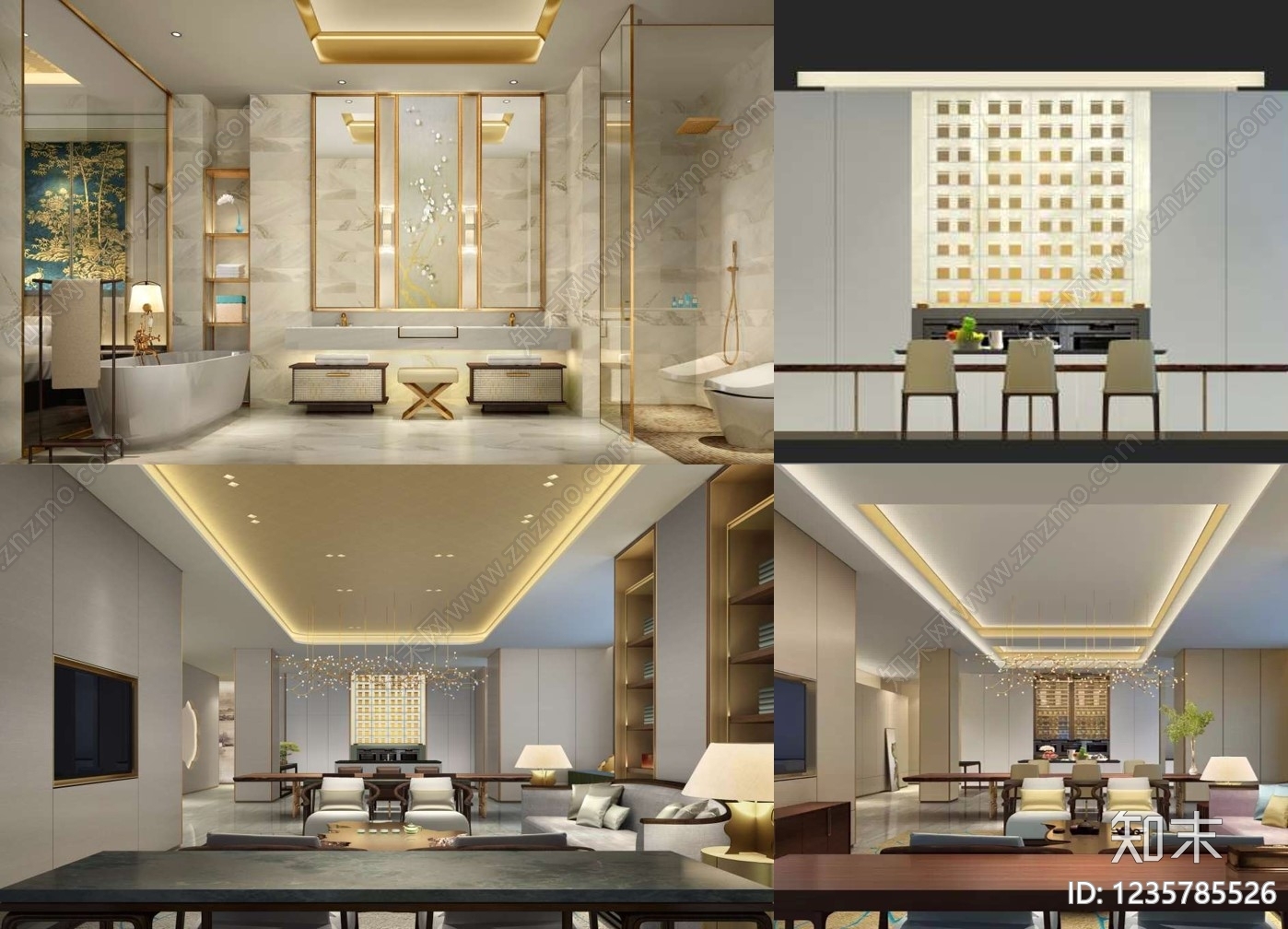 样板间cad施工图下载【ID:1235785526】