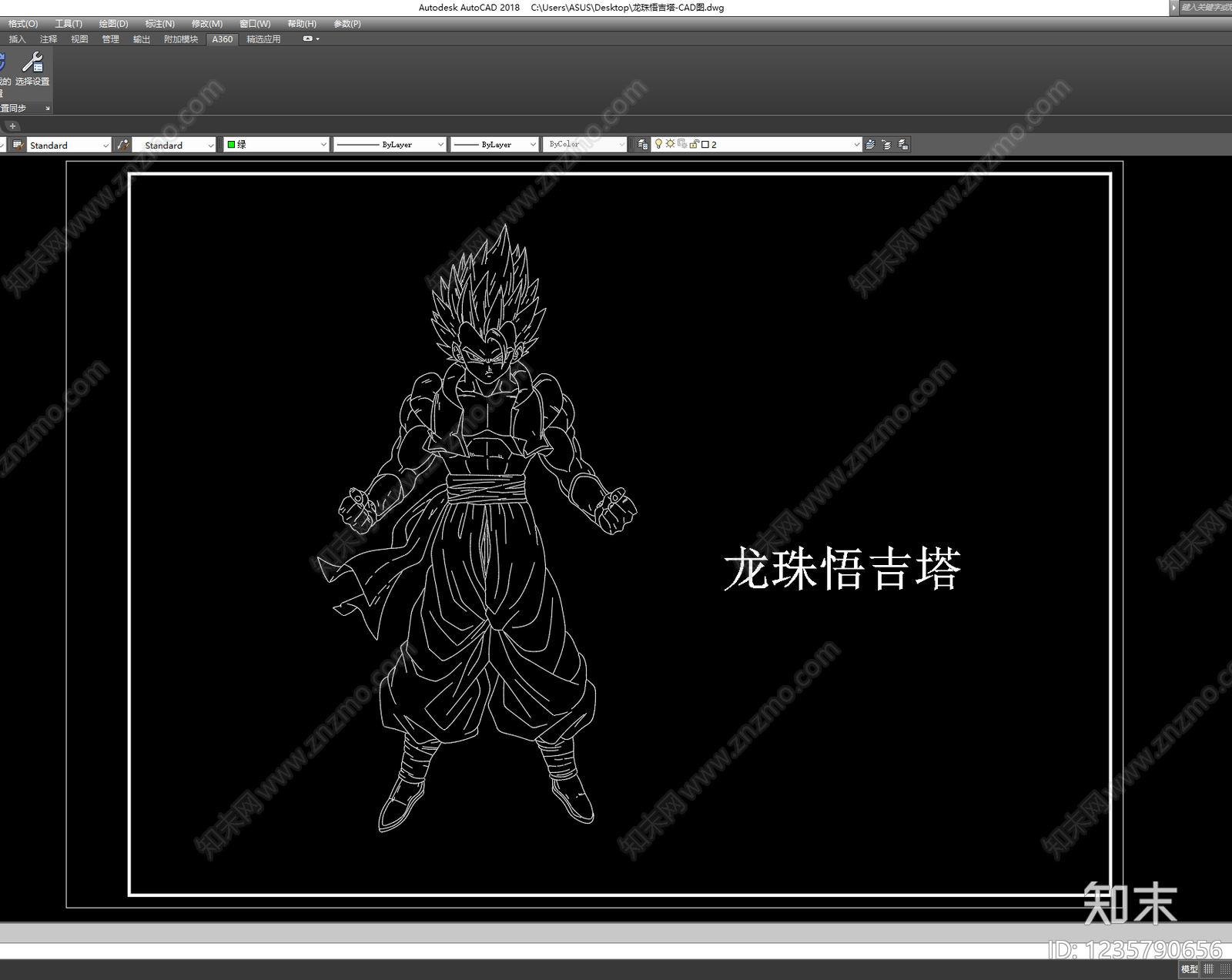 人物cad施工图下载【ID:1235790656】