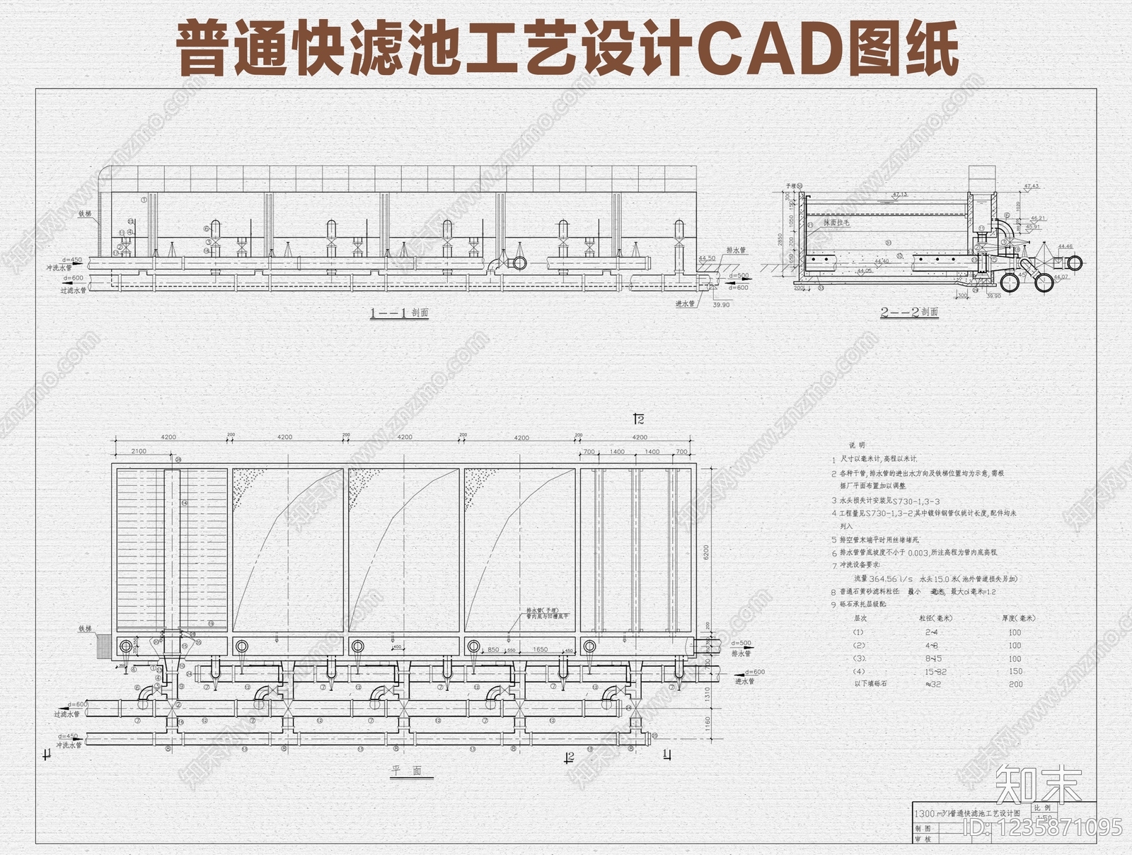 水处理节点CAD图纸
