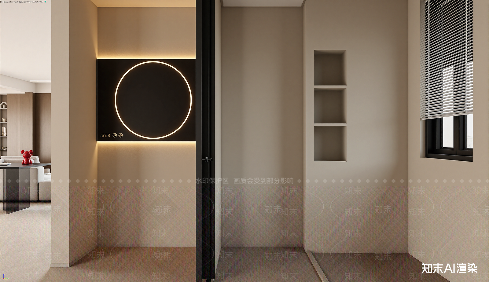意式玄关3D模型下载【ID:1222090693】
