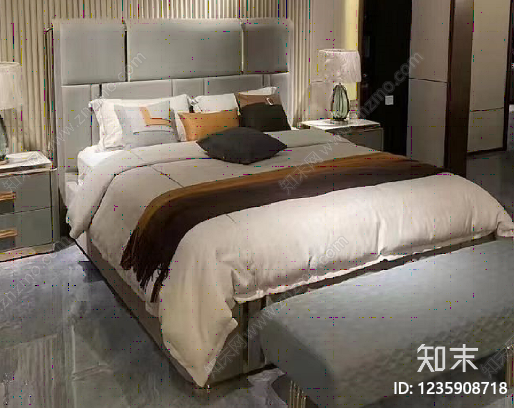 床cad施工图下载【ID:1235908718】