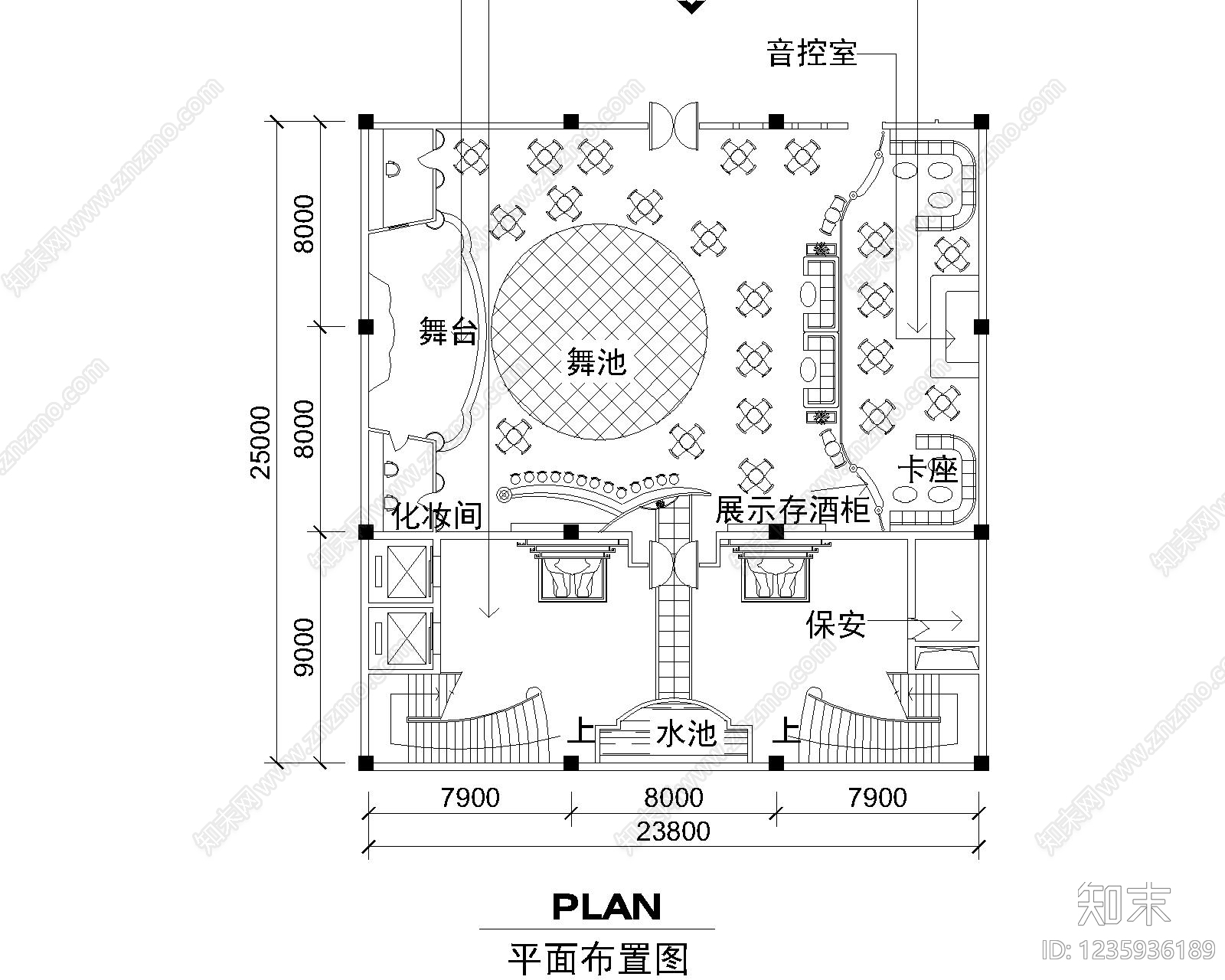 工装平面图cad施工图下载【ID:1235936189】