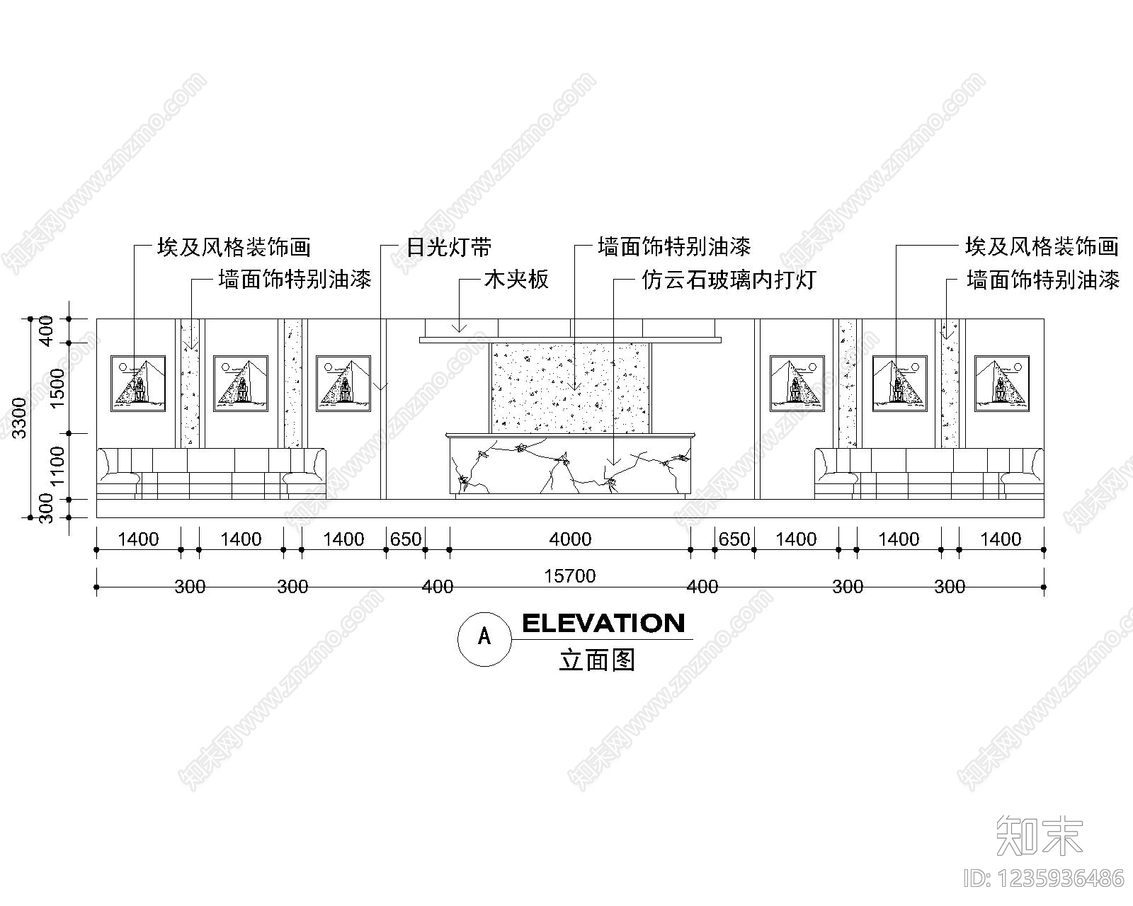 墙面节点CAD图纸