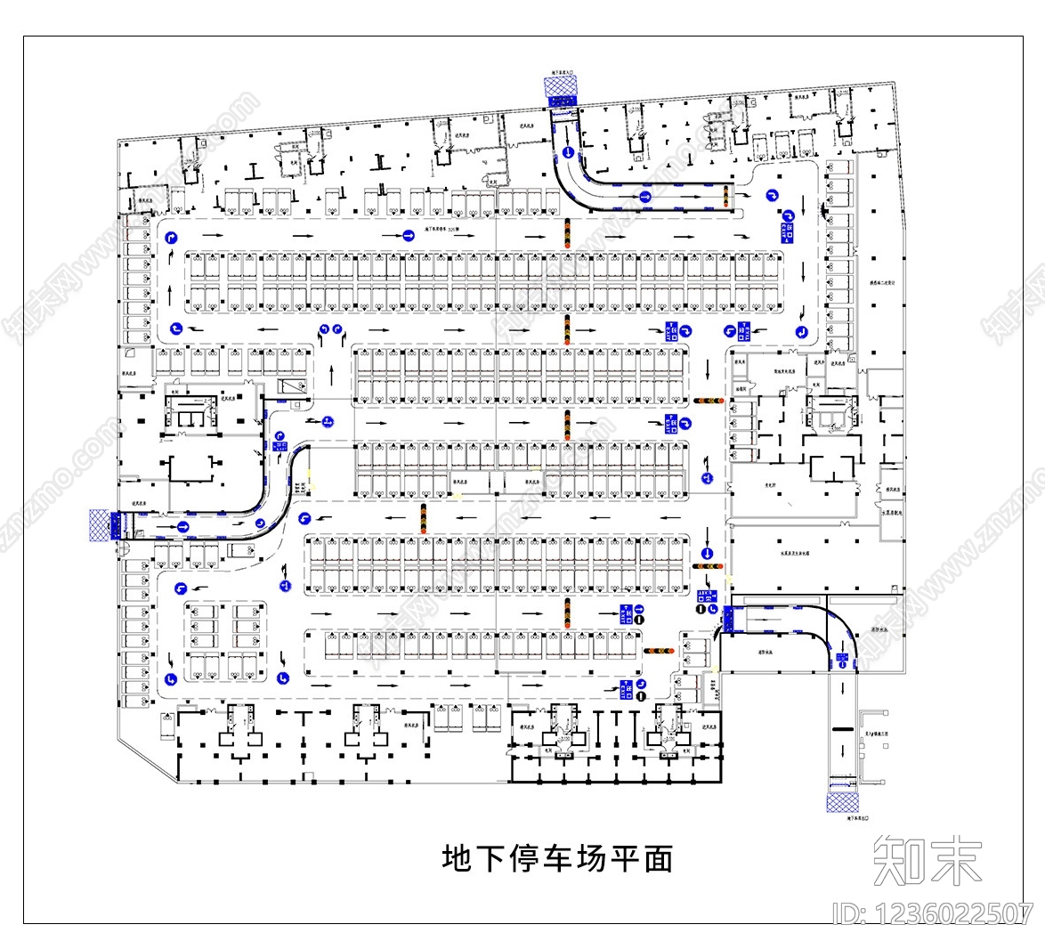 停车场CAD图纸