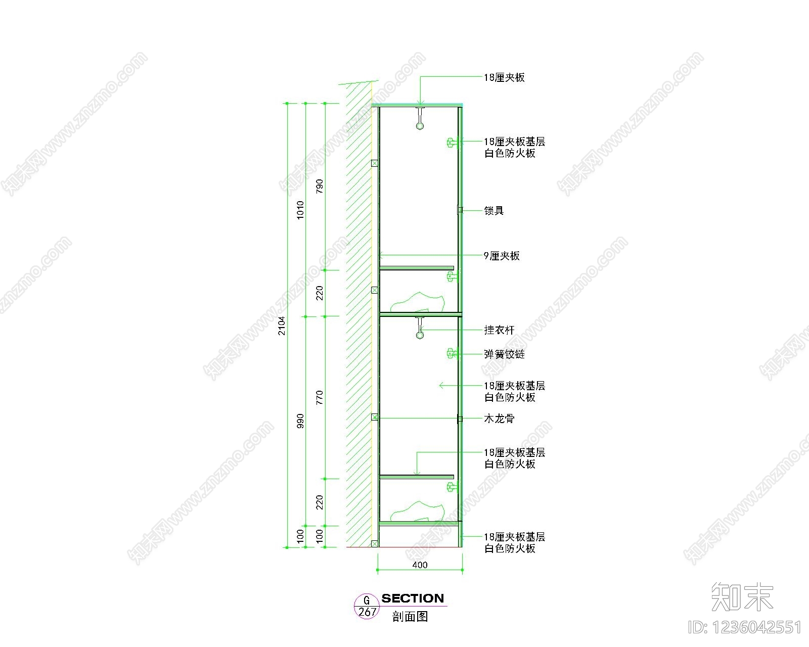 简约图库CAD图纸