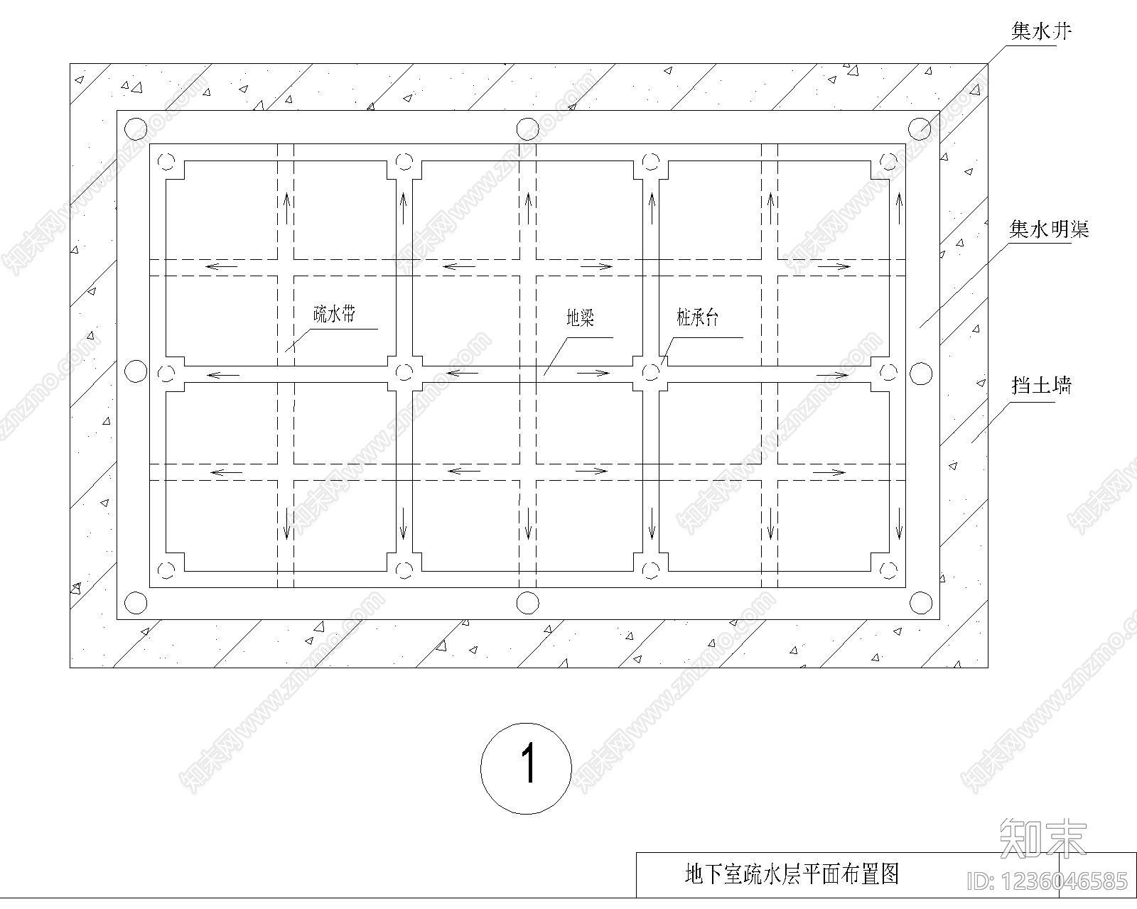 排水系统cad施工图下载【ID:1236046585】