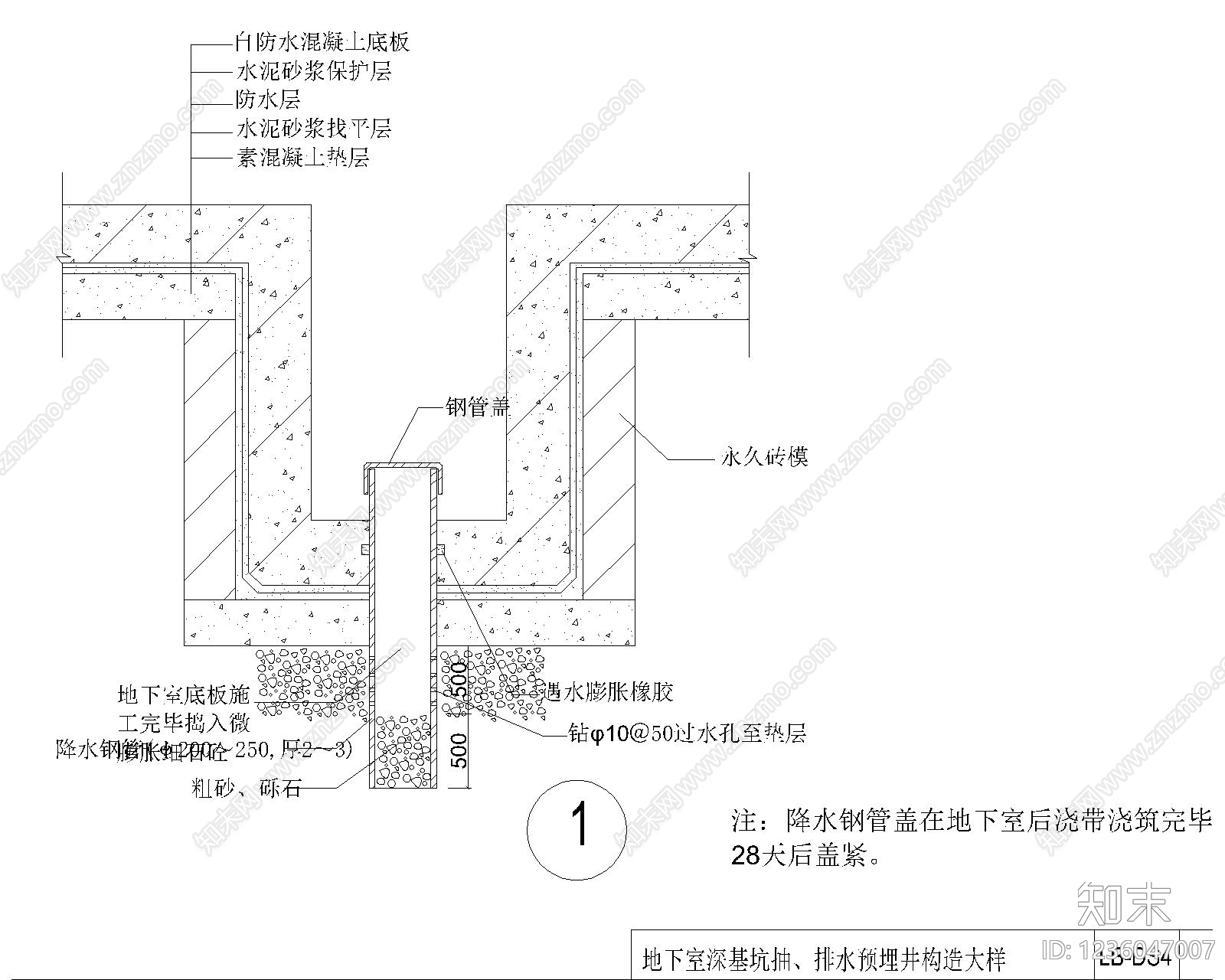 排水系统CAD图纸