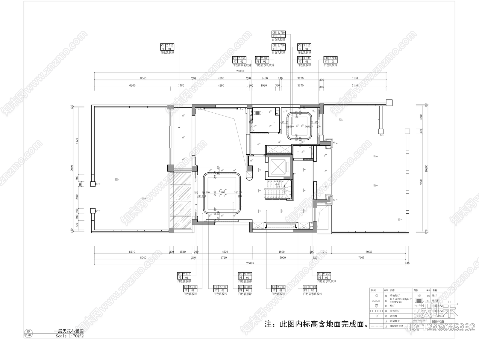 别墅cad施工图下载【ID:1236085332】
