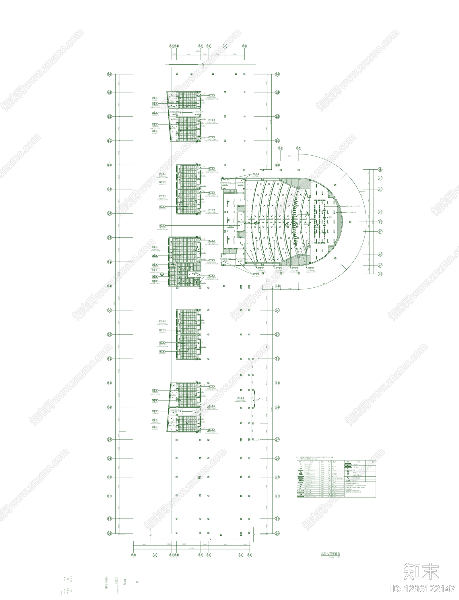 学校cad施工图下载【ID:1236122147】