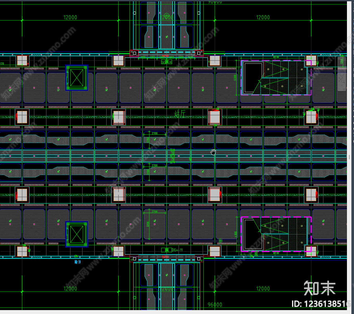 其他商业空间cad施工图下载【ID:1236138516】