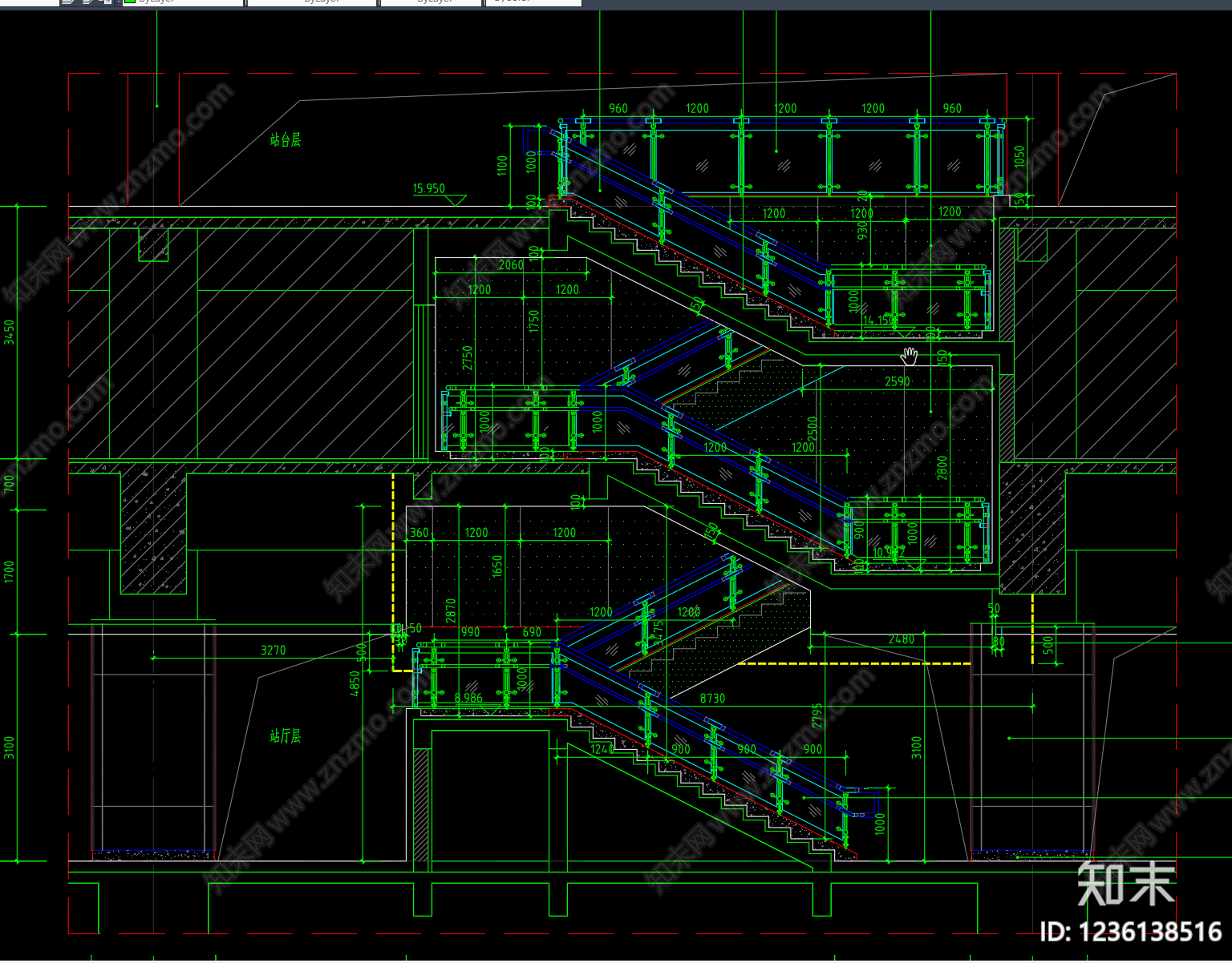 其他商业空间cad施工图下载【ID:1236138516】