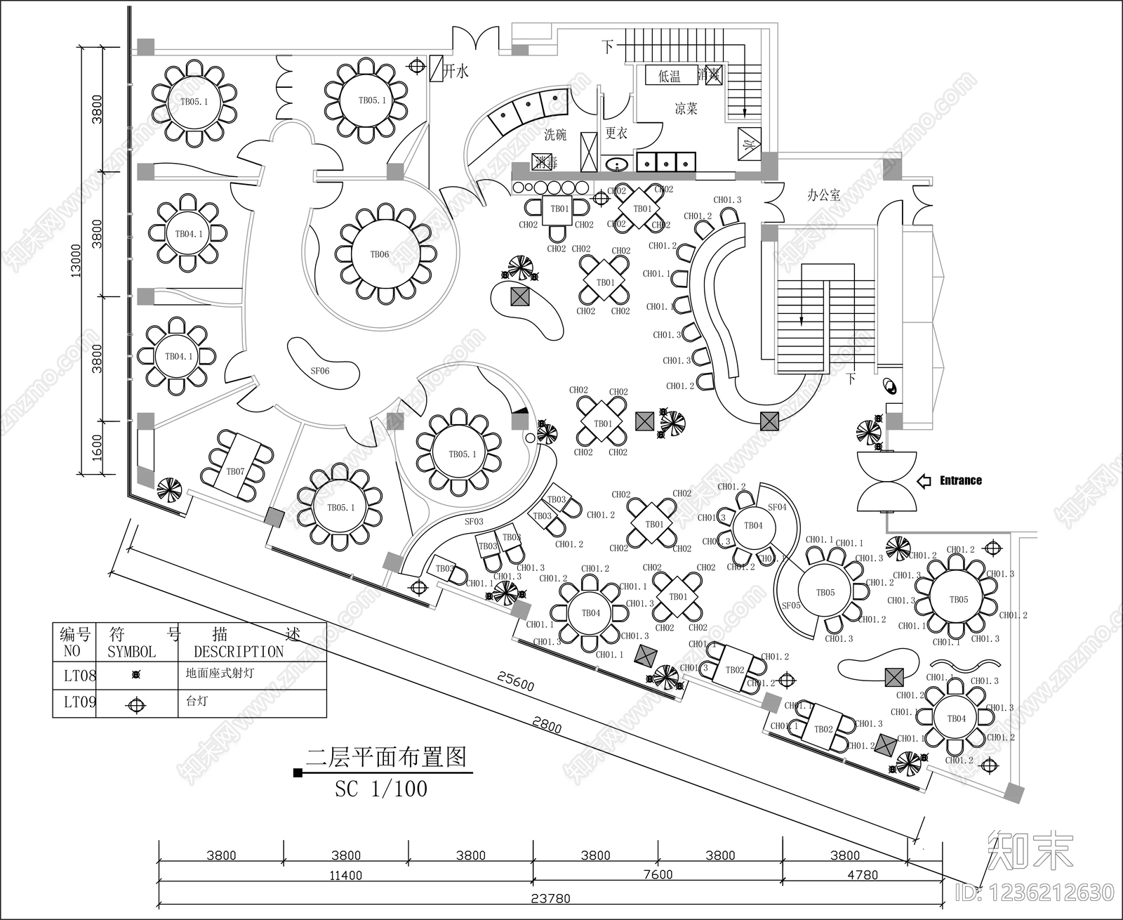 其他平面图cad施工图下载【ID:1236212630】
