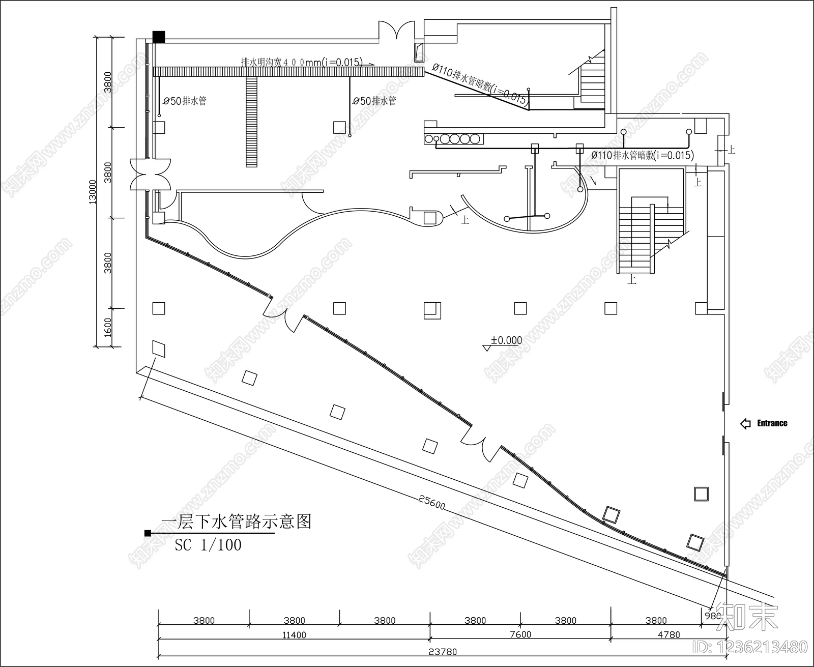 中水系统cad施工图下载【ID:1236213480】