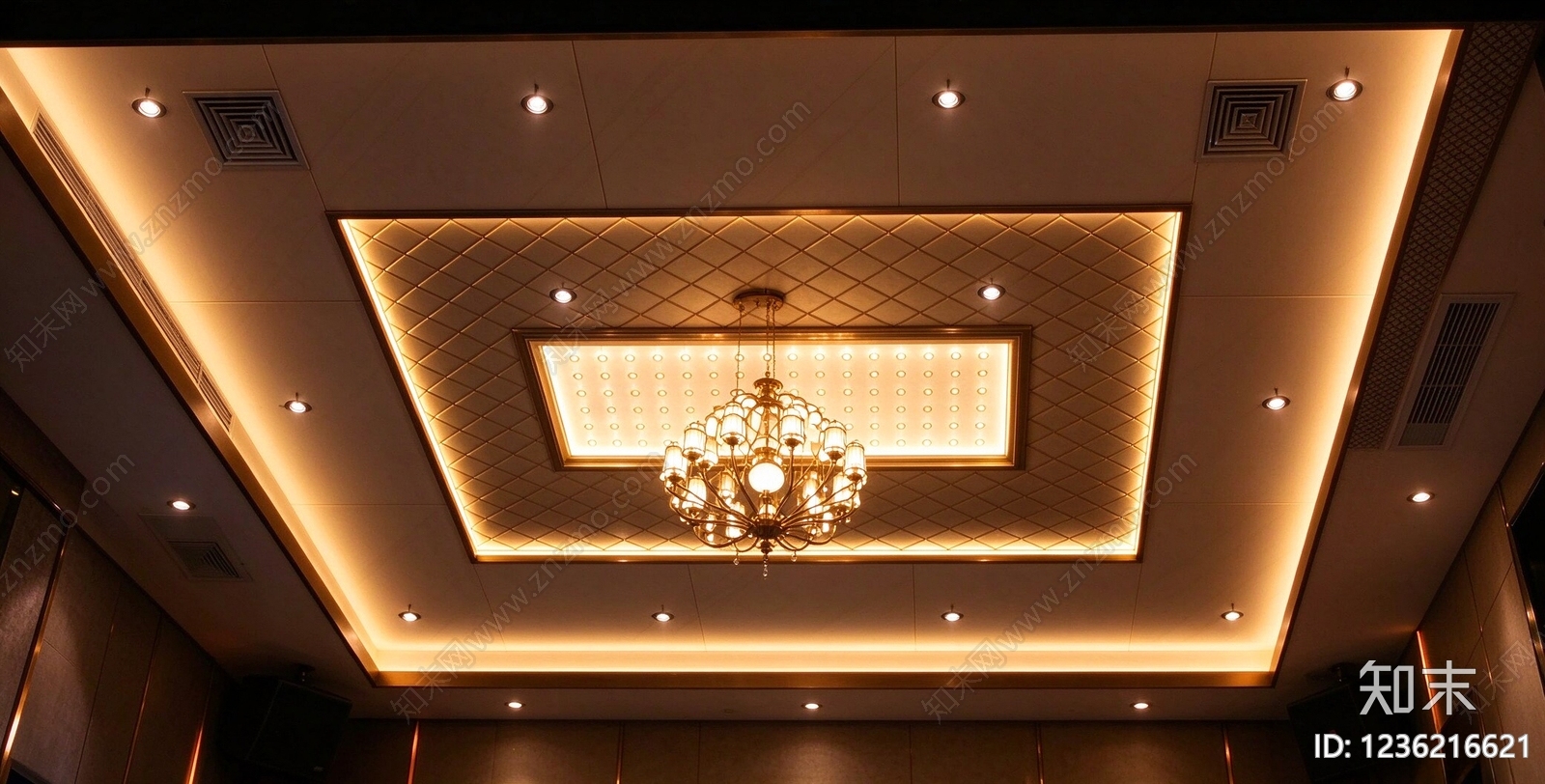 吊顶图cad施工图下载【ID:1236216621】