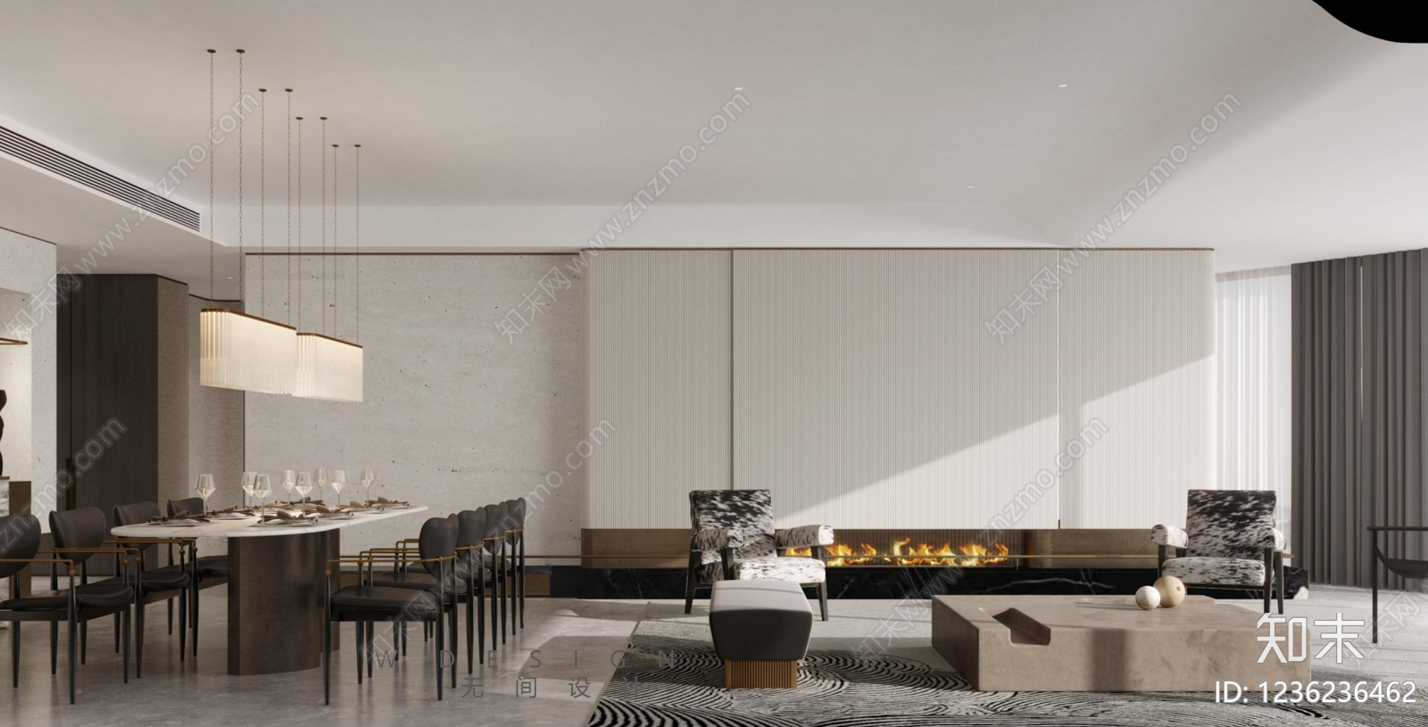 大平层cad施工图下载【ID:1236236462】