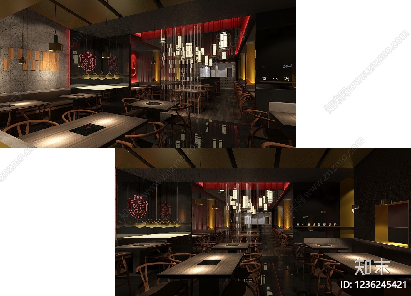 其他餐饮空间cad施工图下载【ID:1236245421】