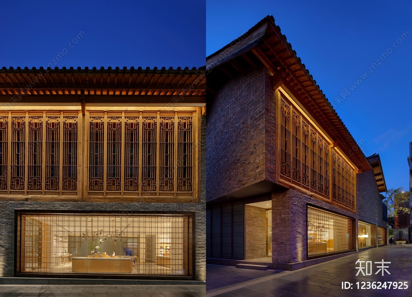 其他商业空间cad施工图下载【ID:1236247925】