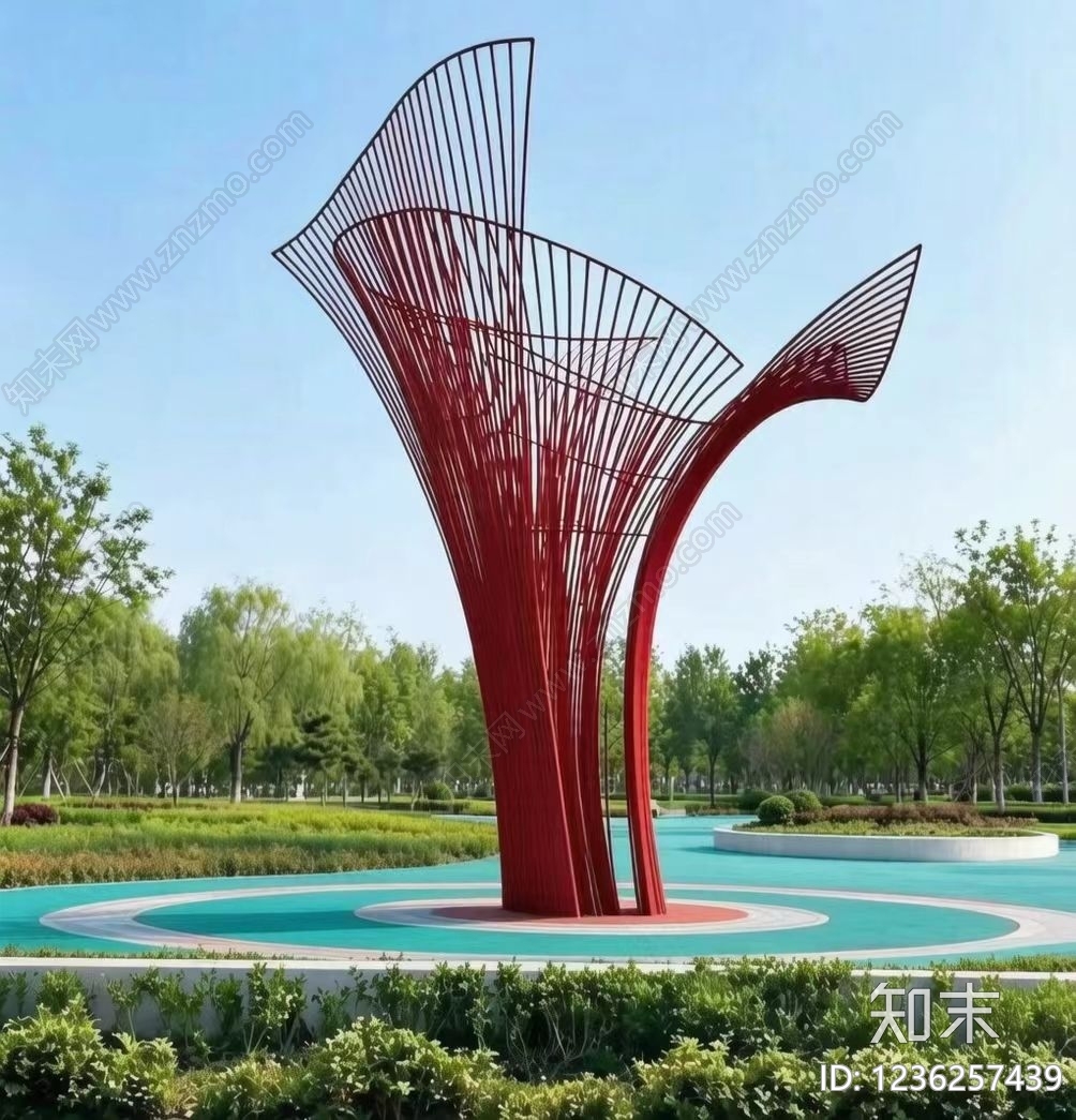 景观节点cad施工图下载【ID:1236257439】