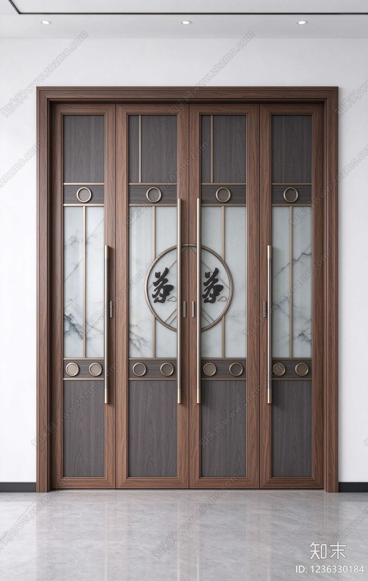 门cad施工图下载【ID:1236330184】