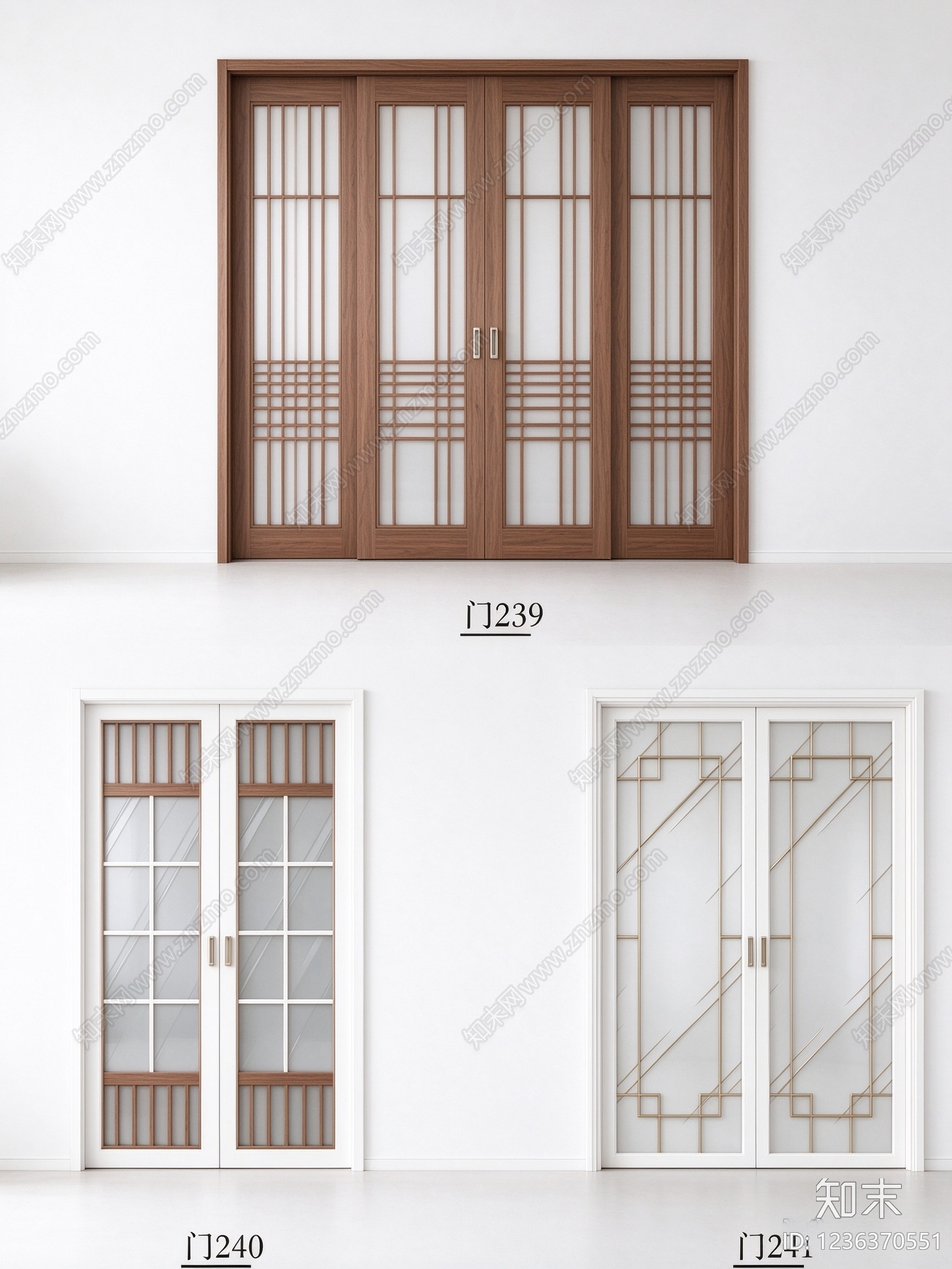 门cad施工图下载【ID:1236370551】