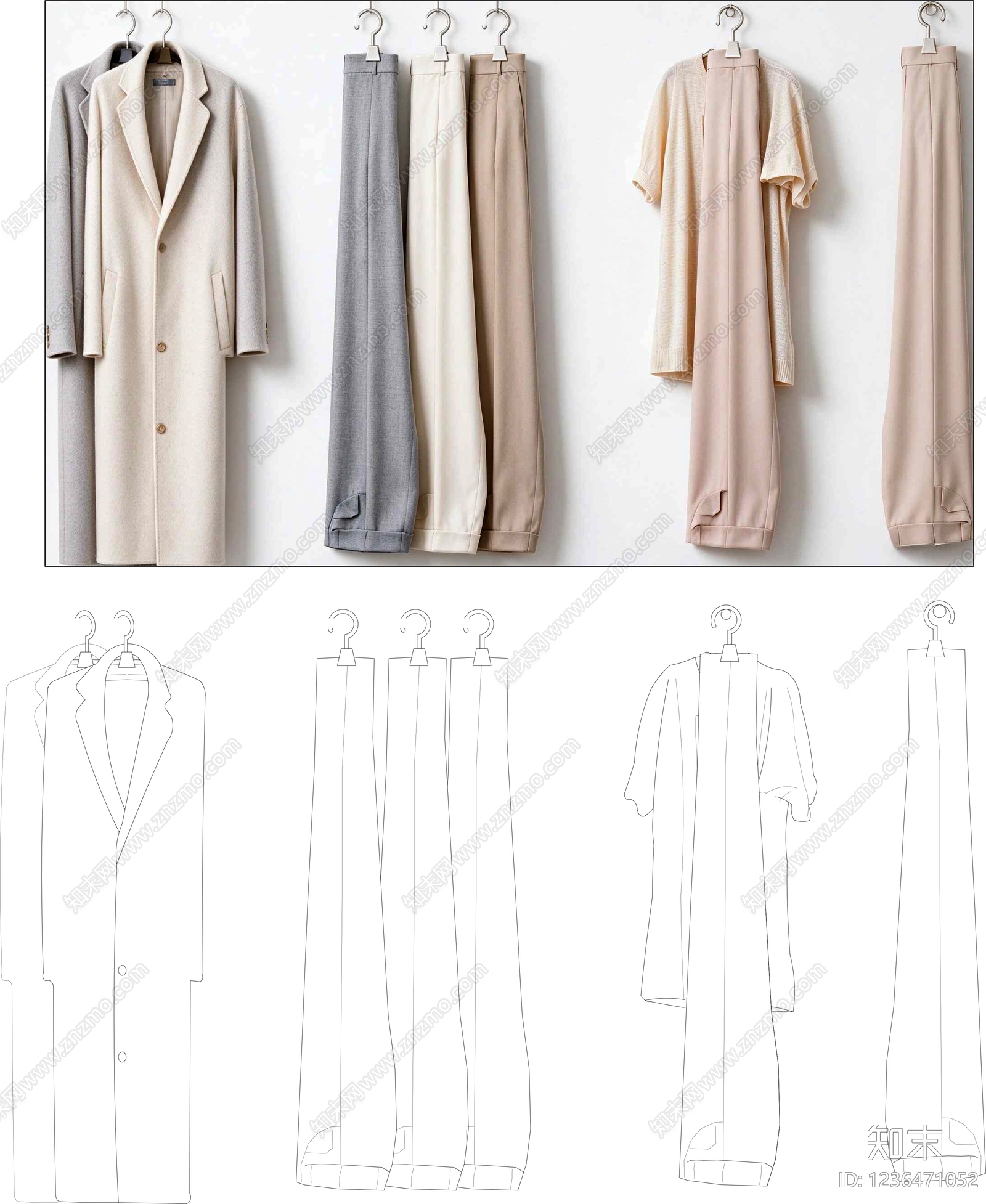 服装鞋帽cad施工图下载【ID:1236471052】