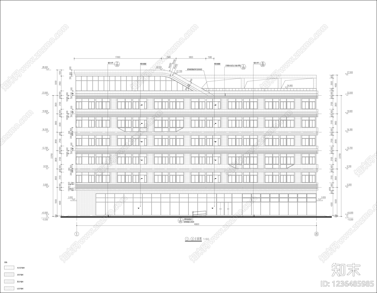 模块化住宅cad施工图下载【ID:1236485985】
