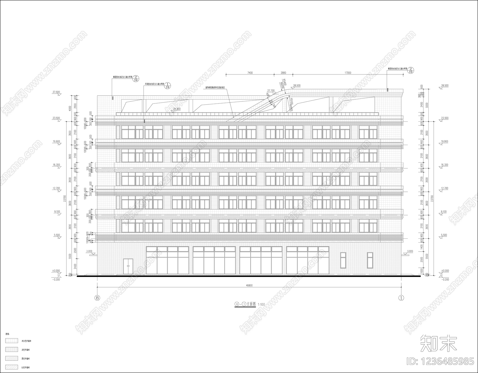 模块化住宅cad施工图下载【ID:1236485985】