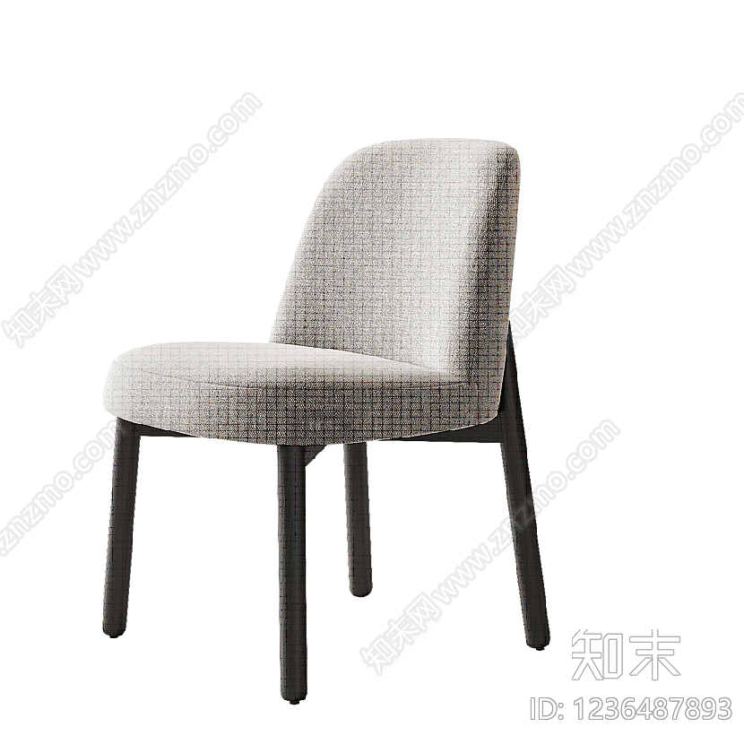 椅子cad施工图下载【ID:1236487893】