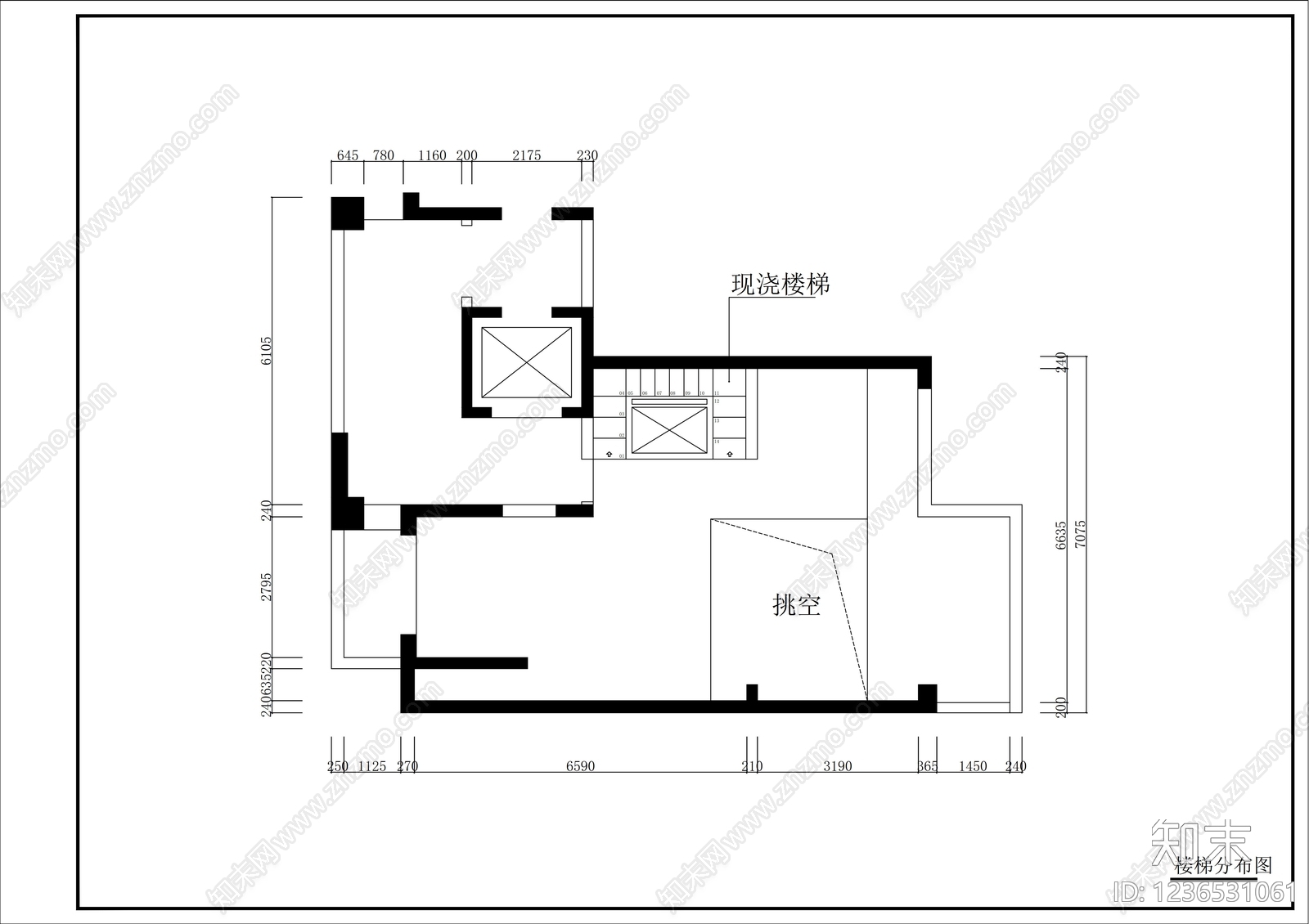 混凝土结构cad施工图下载【ID:1236531061】