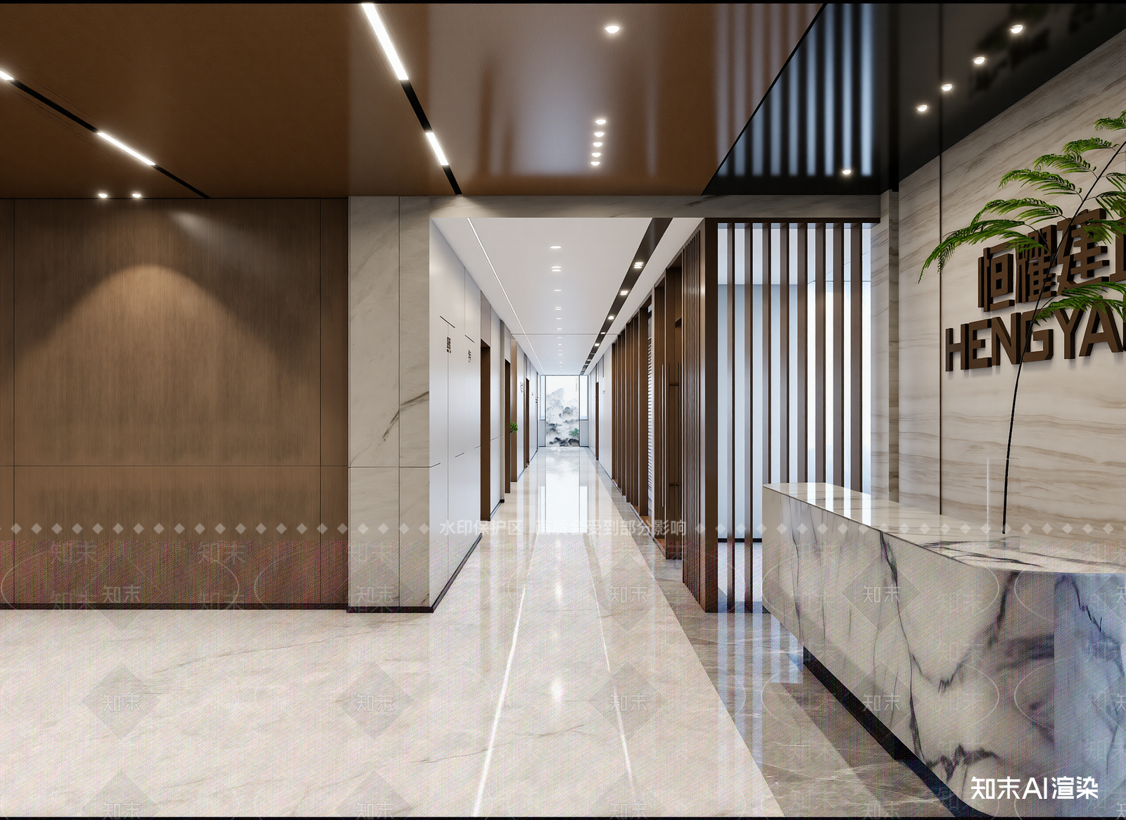现代售楼处3D模型下载【ID:1214563591】