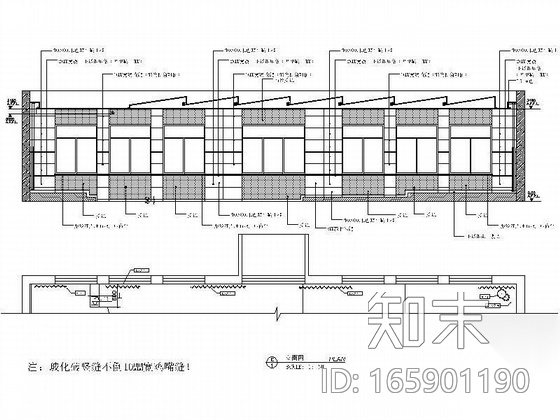 理工学院报告厅装修图cad施工图下载【ID:165901190】