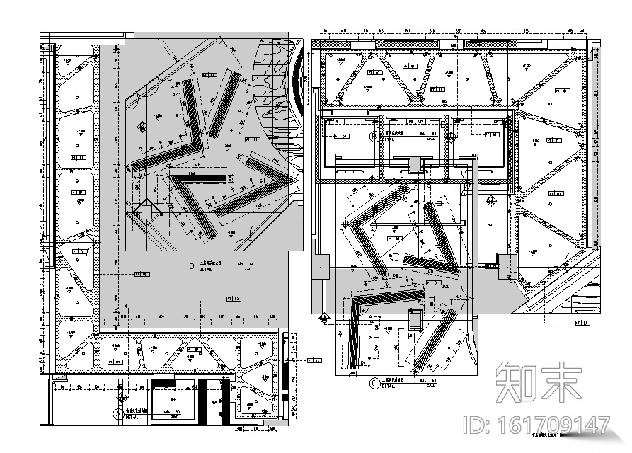 [重庆]凯悦商场空间设计施工图（附效果图）cad施工图下载【ID:161709147】