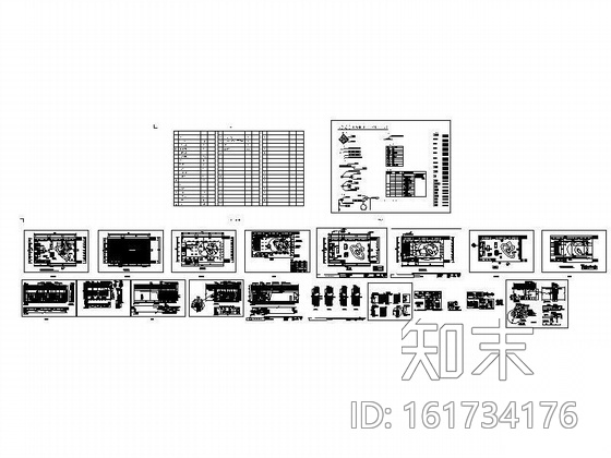 [沈阳]品牌服装店室内装修图施工图下载【ID:161734176】