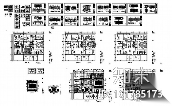 某健身休闲中心施工图cad施工图下载【ID:161785173】