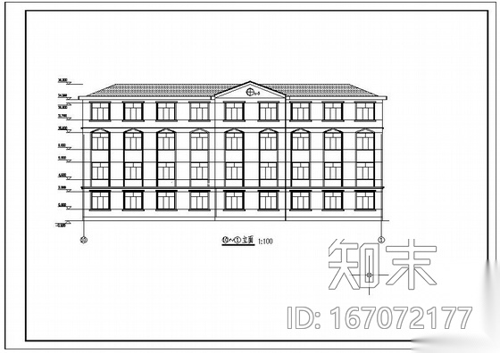 某办公楼加层改造结构设计图施工图下载【ID:167072177】