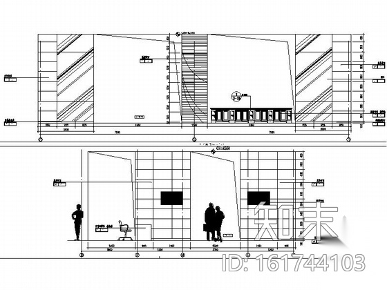 [佛山]高档社区核心居住区售楼处设计装修图cad施工图下载【ID:161744103】