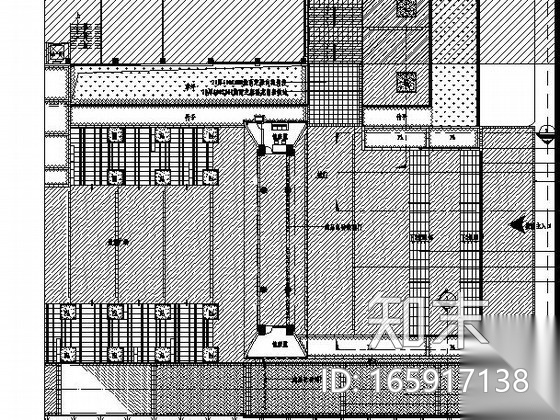 [深圳]某校园景观工程施工图全套cad施工图下载【ID:165917138】