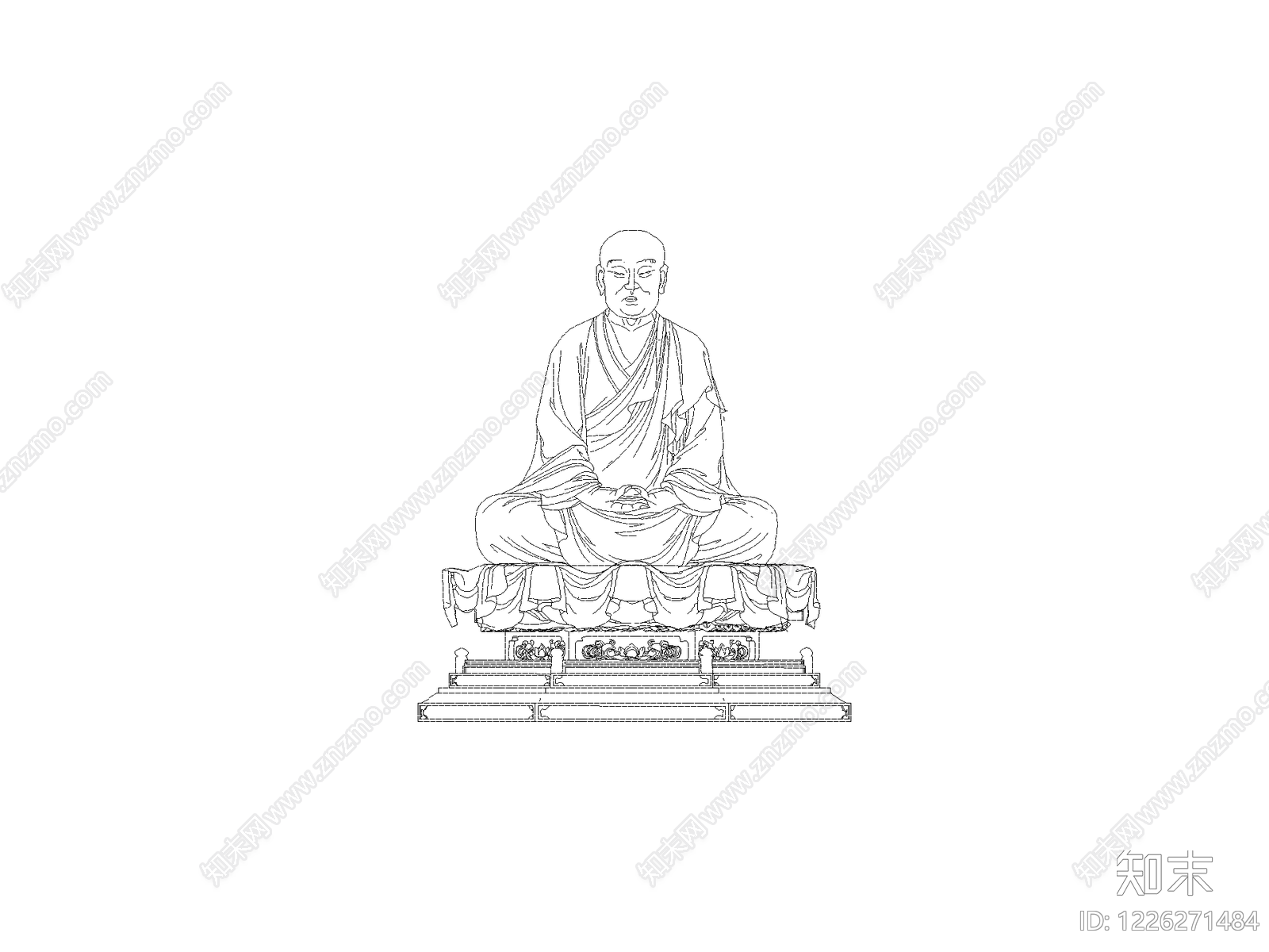 人物CAD图纸