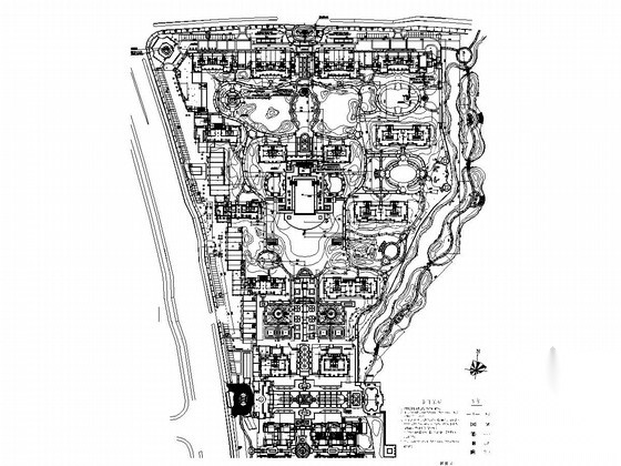 [浙江]高档居住区景观设计方案全套施工图施工图下载【ID:161087100】