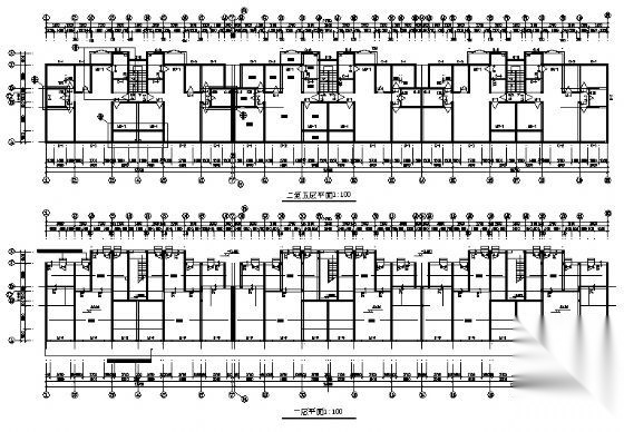 某七层住宅楼建筑施工图cad施工图下载【ID:149550134】
