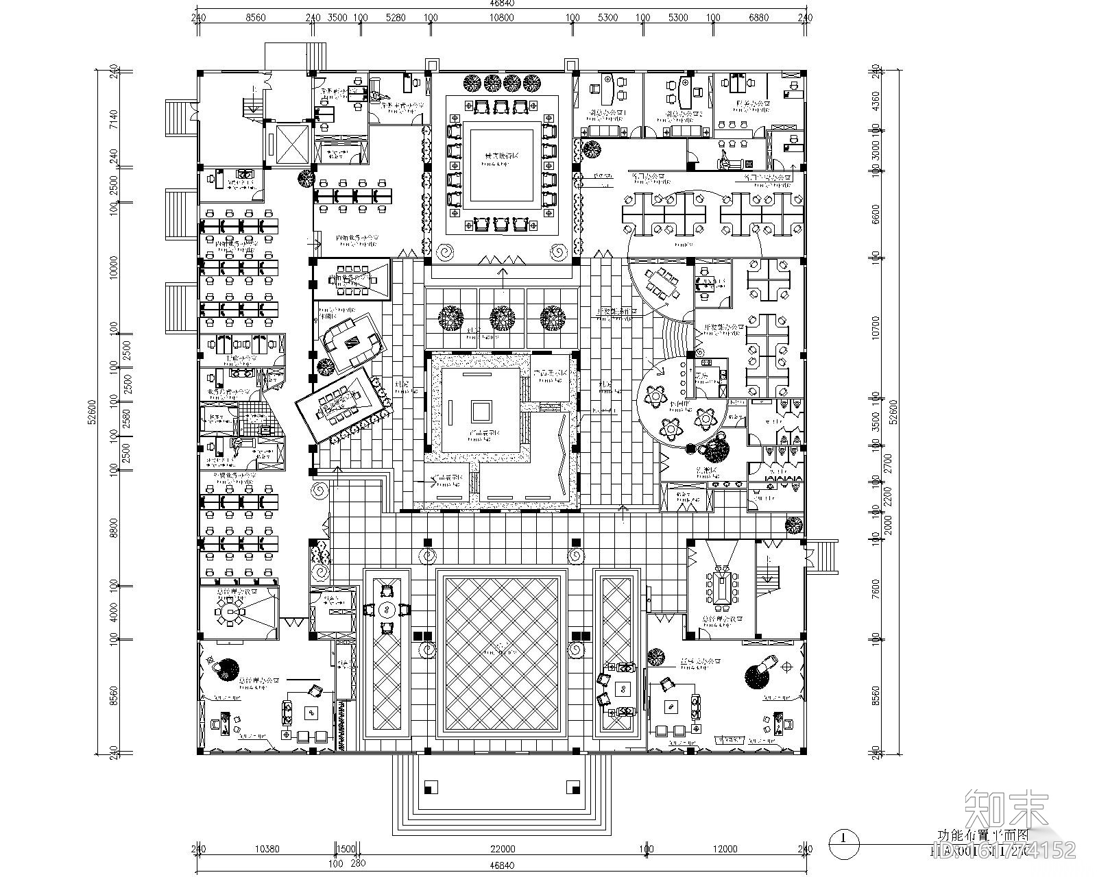 浙江方泰电器有限公司办公室施工图（附11张效果图）cad施工图下载【ID:161774152】
